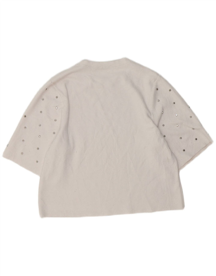 Bluză pentru femei Zara UK 10 Small White