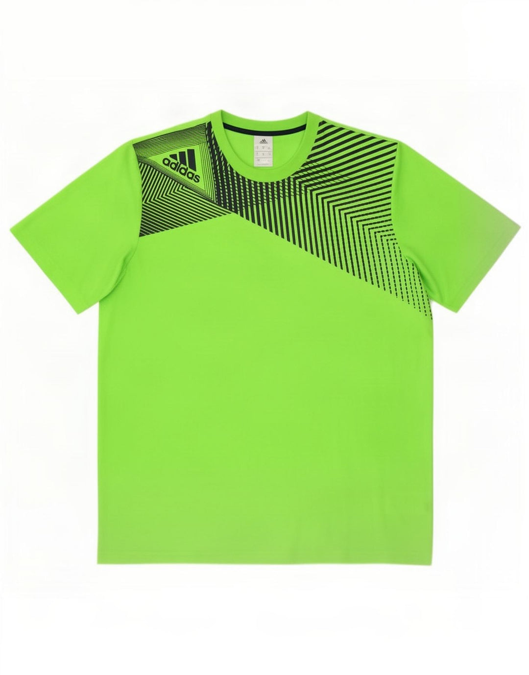 Tricou Bărbați Adidas Top XL Verde Poliester Geometric