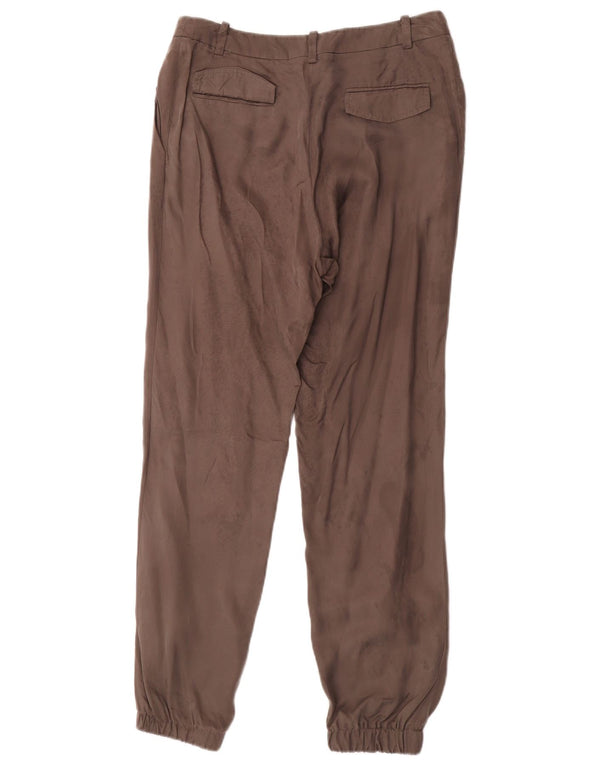 Pantaloni de jogging Guess pentru femei IT 42 Medium W27 L29 Maro Cupro