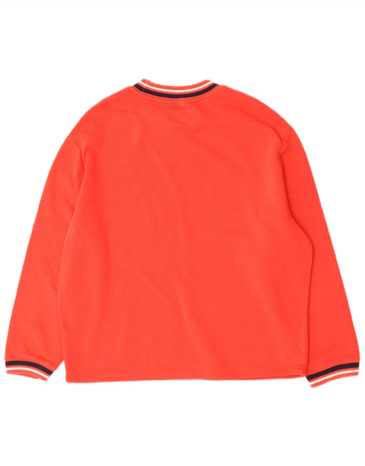 Pulover supradimensionat pentru femei Marks & Spencer UK 10 Bumbac roșu mic