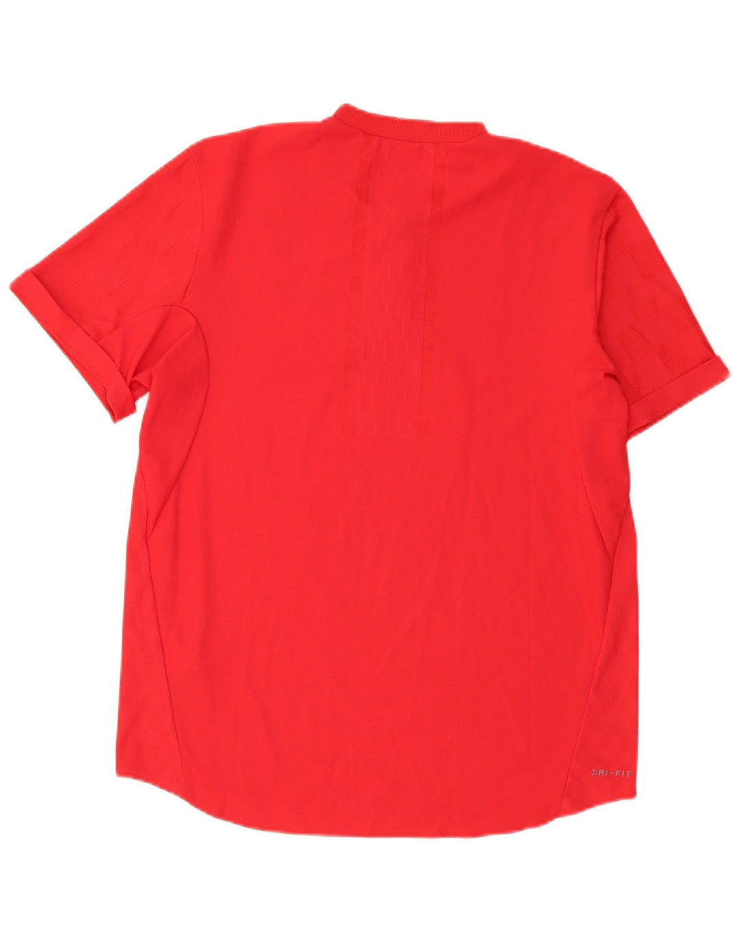 Tricou Nike Dri Fit pentru bărbați Top mare din poliester roșu