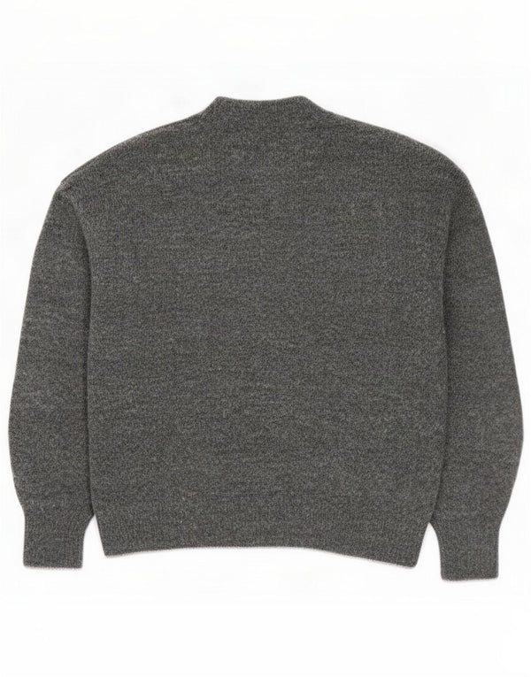 Marks & Spencer Pulover cu gât roșu pentru femei UK 14 Medium Grey
