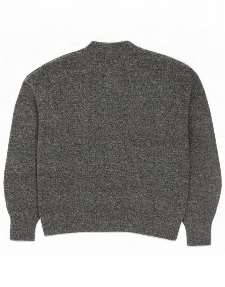 Marks & Spencer Pulover cu gât roșu pentru femei UK 14 Medium Grey