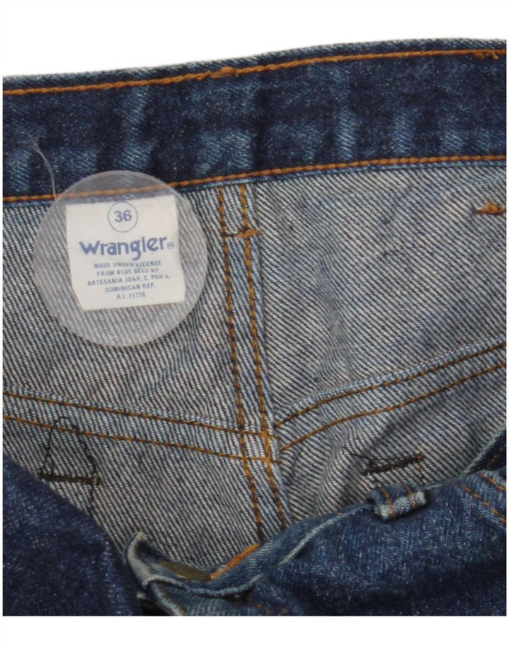Blugi drepti pentru bărbați WRANGLER W36 L29 bleumarin