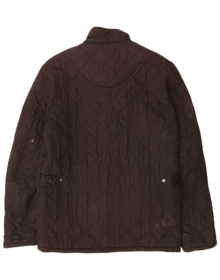 Jachetă matlasată pentru bărbați BARBOUR UK 36 Small Black