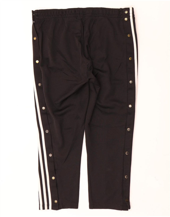Pantaloni de trening Adidas Crop pentru femei UK 12/14 Poliester mediu negru