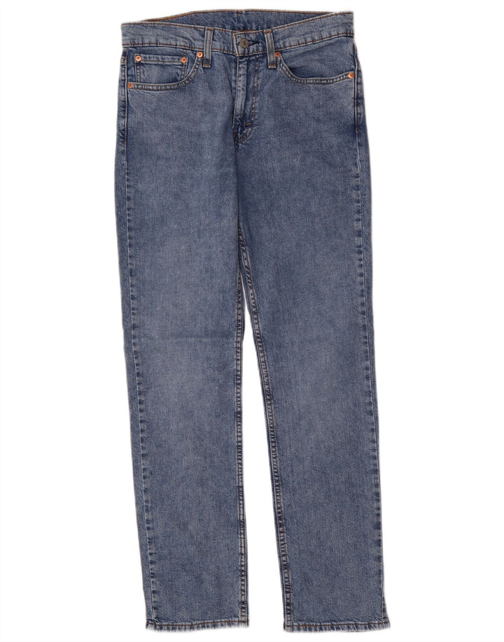 LEVI'S Mens 511 Slim Jeans W31 L32 Blue Cotton