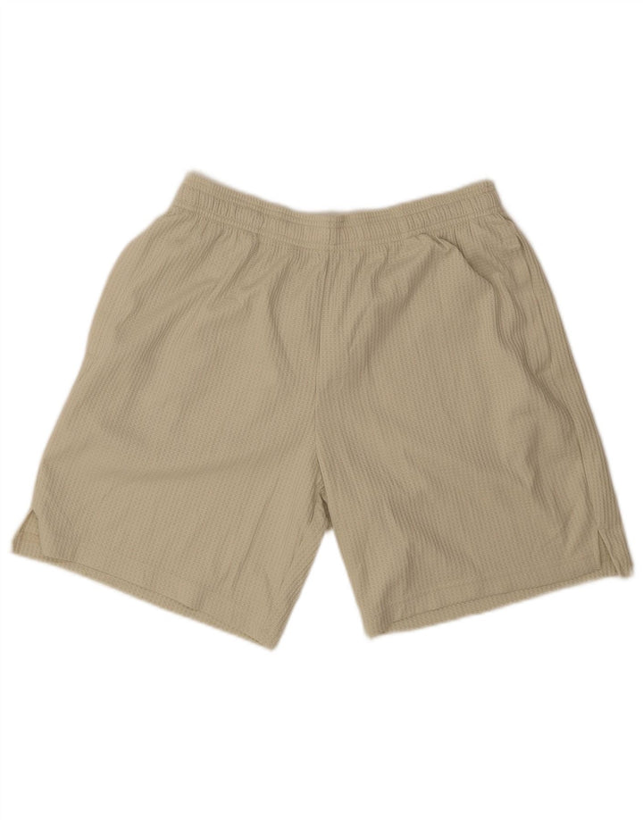 Pantaloni scurți sport Under Armour pentru bărbați, mari, bej, poliester
