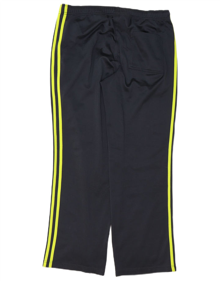 Pantaloni de trening Adidas pentru bărbați UK 40/42 Poliester mediu negru