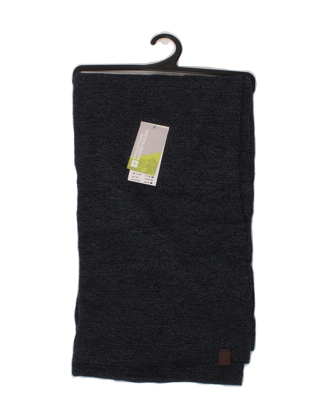 MOUNTAIN WAREHOUSE Mens Knit Rectangle Scarf One Size Navy Blue Flecked Vintage Mountain Warehouse and Second-Hand Mountain Warehouse from Messina Hembry 