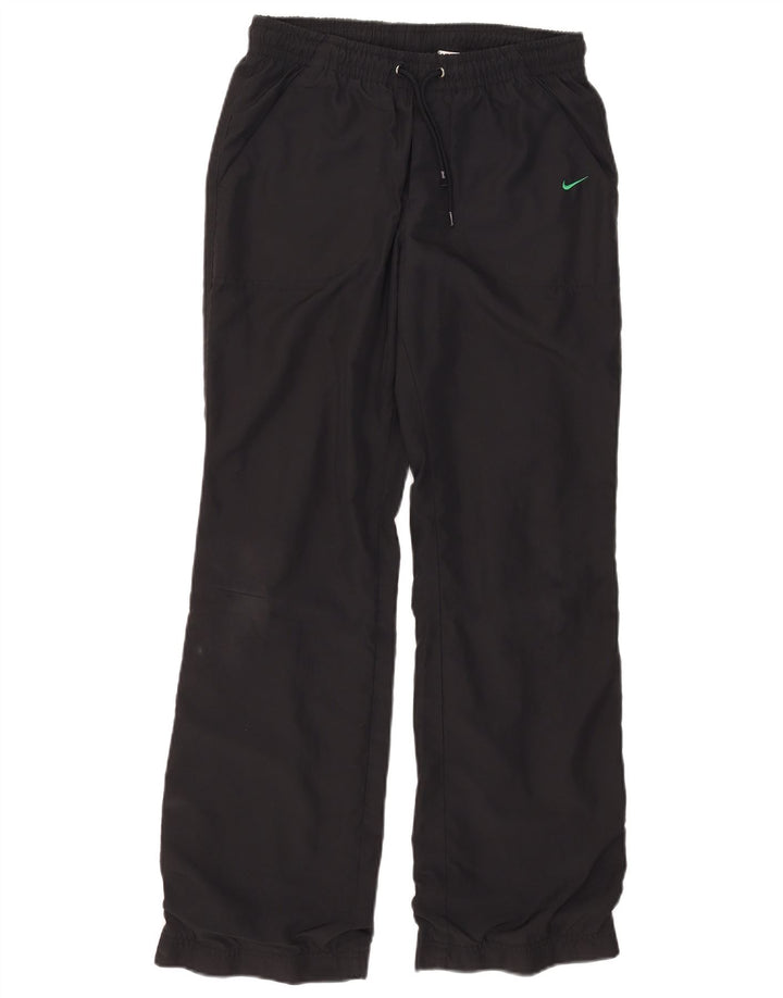 Pantaloni de trening Nike pentru femei UK 12/14 Poliester mediu negru