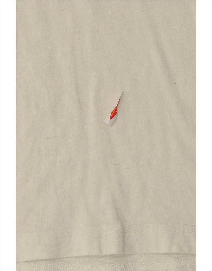Tricou grafic pentru bărbați Adidas Top Mediu Alb