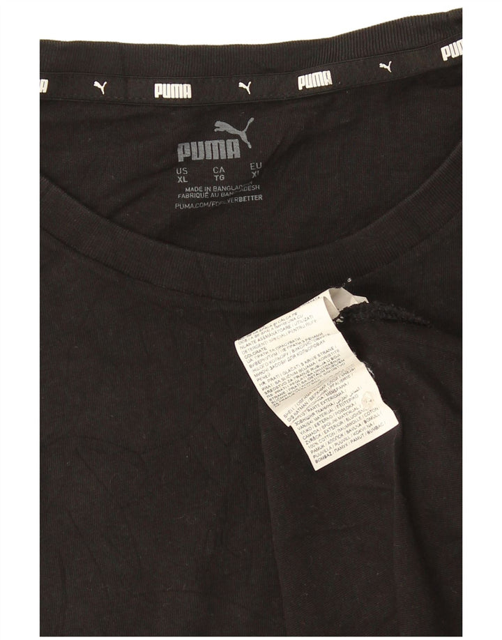 Tricou pentru bărbați Puma Top XL bumbac negru