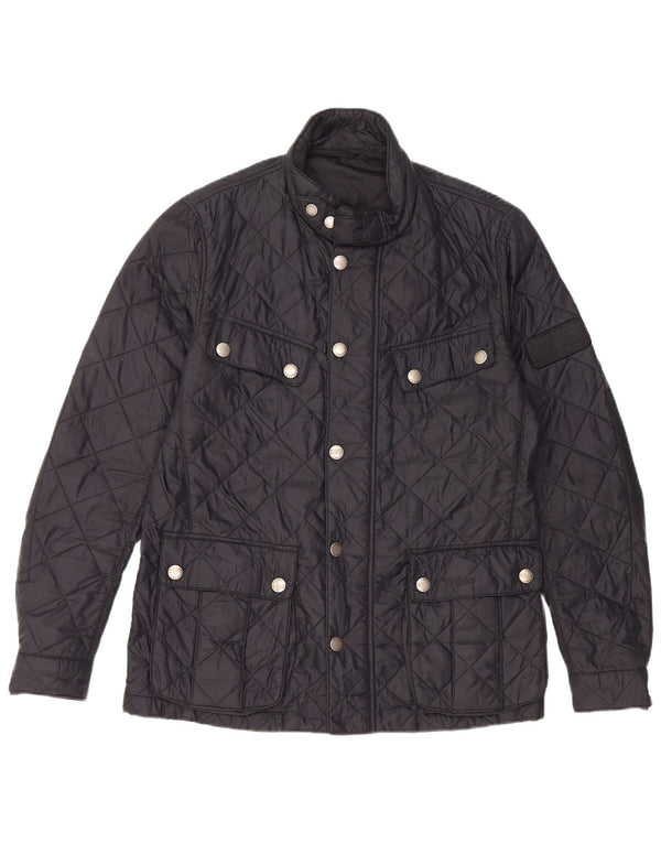 Jachetă matlasată pentru bărbați Barbour UK 38 Medium Bleumarin Poliamidă