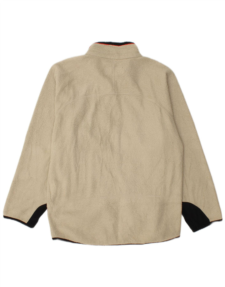 Jachetă pentru bărbați FILA din fleece UK 36, mic, alb, bloc de culoare