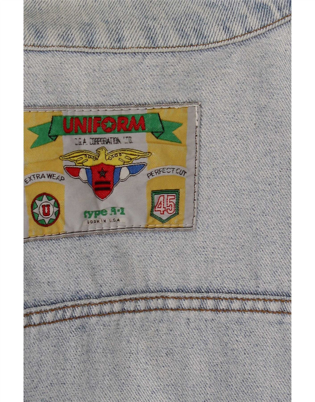 Jachetă de blugi pentru bărbați Uniform UK 38 Medium Blue