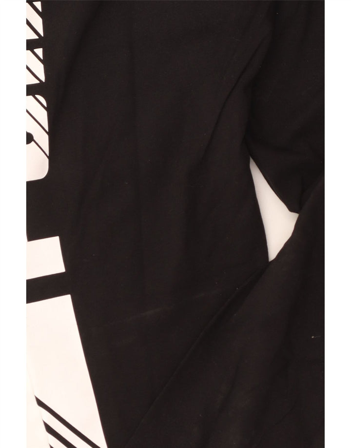 Leggings grafic PUMA pentru femei UK 10 Small Black