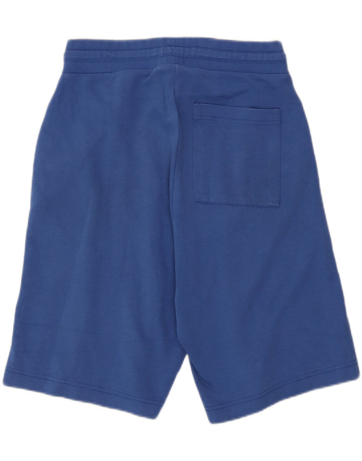 Pantaloni scurți sport pentru bărbați Zara mici, albastru, bumbac