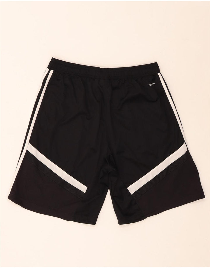 Pantaloni scurți sport pentru bărbați Adidas Climacool, mari, negru, poliester color bloc
