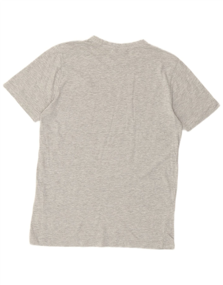 Tricou pentru bărbați Kappa Top mic, gri, bumbac cu pete