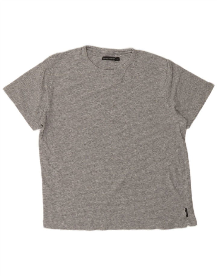 Tricou pentru bărbați French Connection Top XL bumbac gri