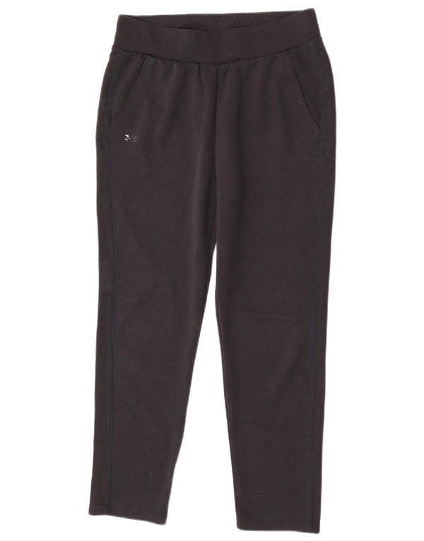 Pantaloni de trening Under Armour pentru femei UK 14, bumbac mediu negru
