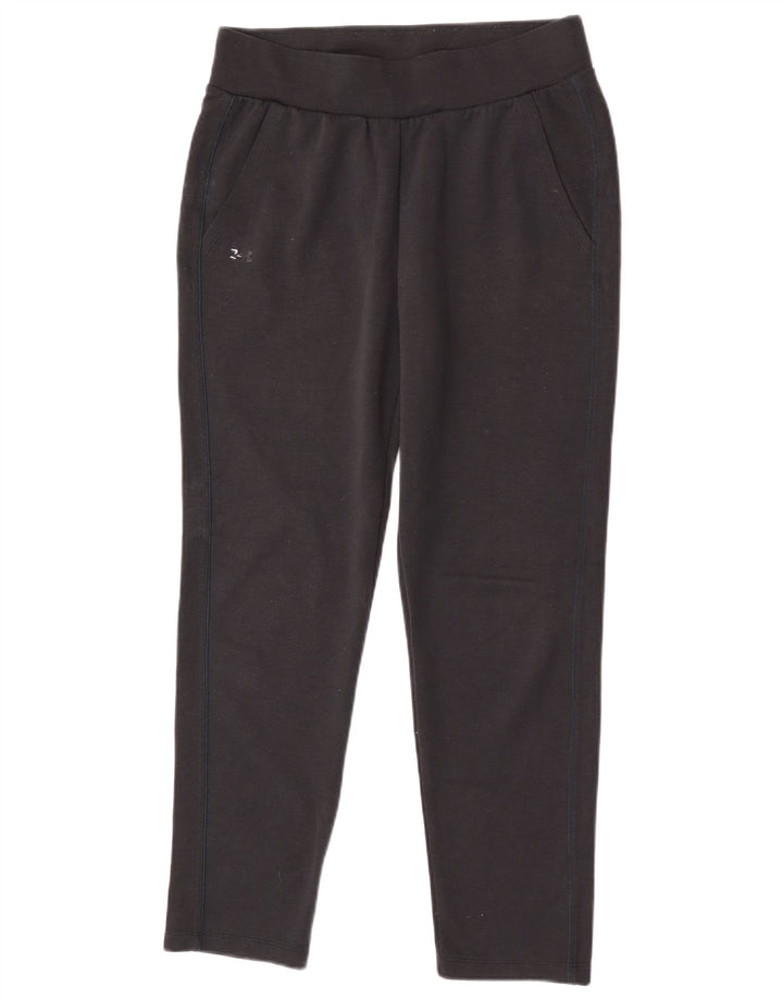 Pantaloni de trening Under Armour pentru femei UK 14, bumbac mediu negru
