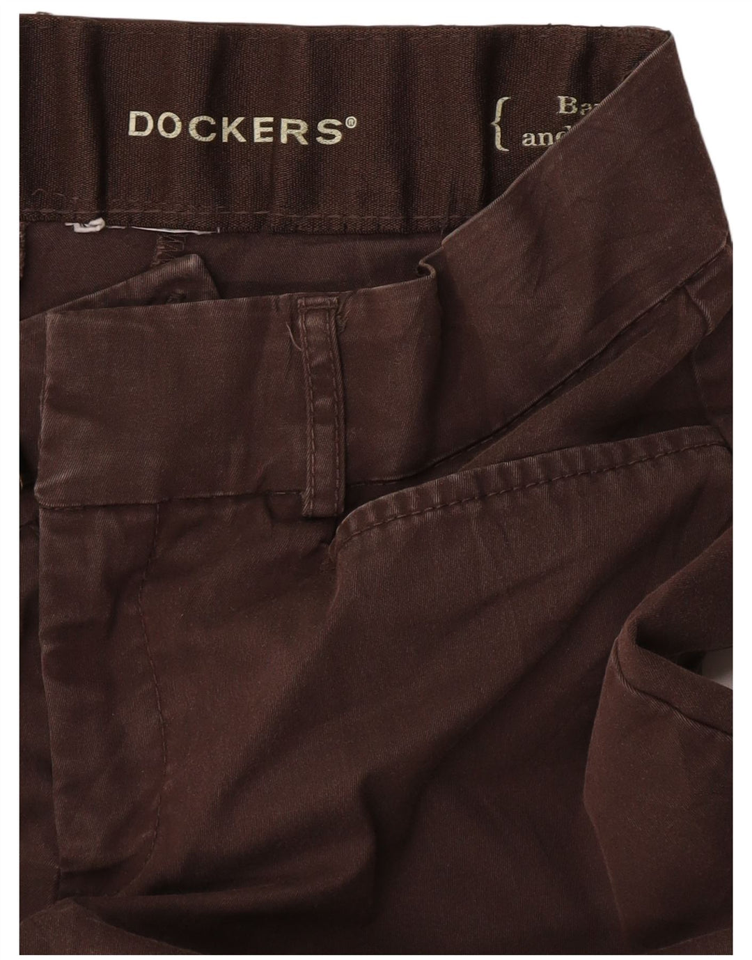 Pantaloni casual drepti Dockers pentru femei W28 L29 maro