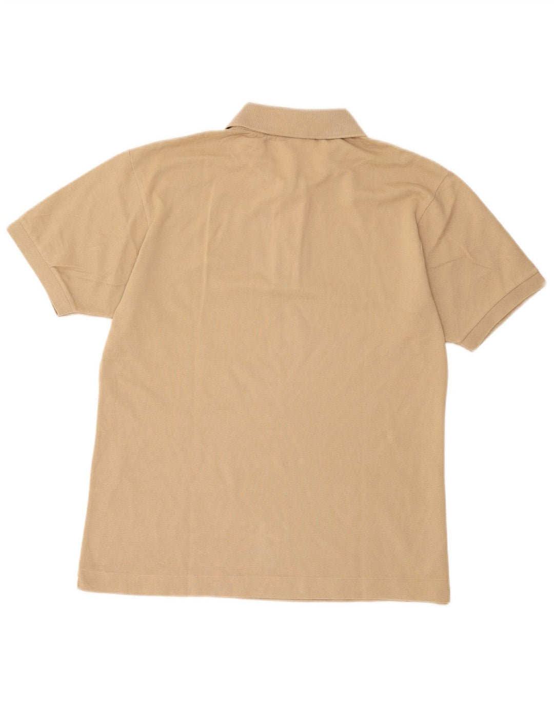 Tricou polo Lacoste Classic Fit pentru bărbați, mărimea 4, bumbac, bej mediu