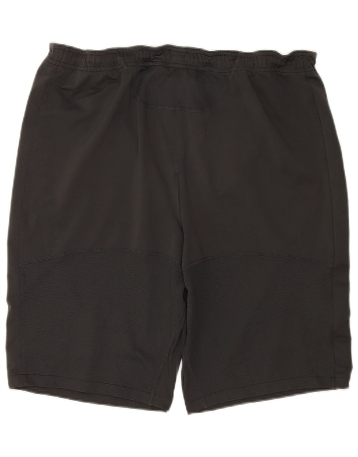 Pantaloni scurți sport Nike Dri Fit pentru bărbați, poliester mediu negru