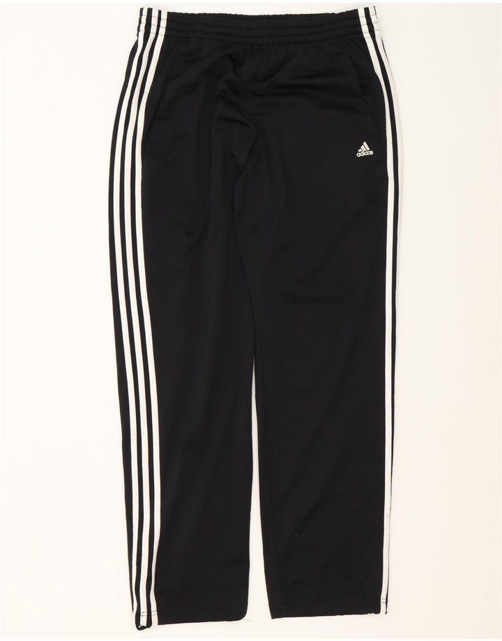 Pantaloni de trening Adidas pentru bărbați Marea Britanie 42/44 Poliester negru mare