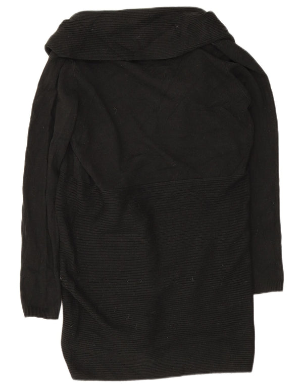 Pulover cardigan deschis pentru femei Lipsy, 10, mic, negru, acrilic