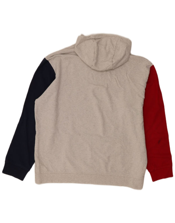 Pulover pentru bărbați New Balance, 2XL, bumbac color bloc, gri