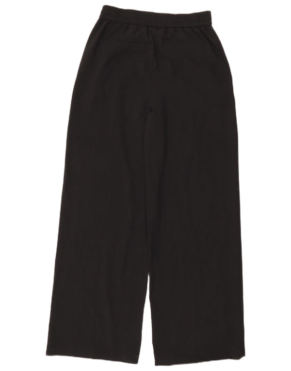 Pantaloni chino cu talie înaltă pentru femei Marks & Spencer UK 10 Small W30 L31 Negru