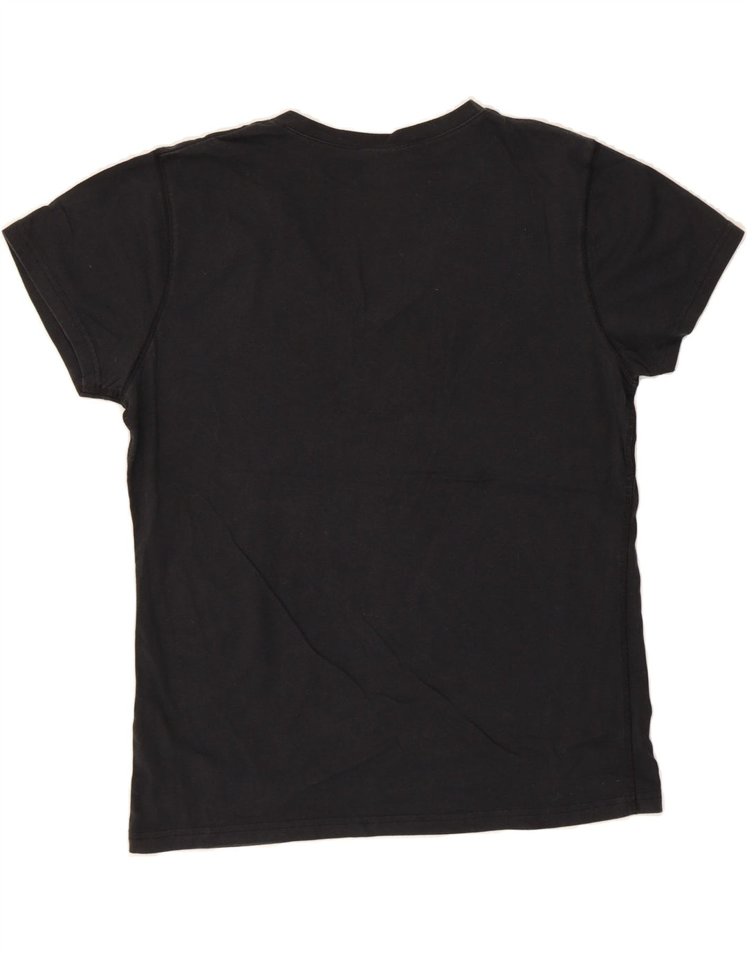 NIKE Womens T-Shirt Top US 12/14 Large Black Cotton Vintage Nike and Second-Hand Nike from Messina Hembry 