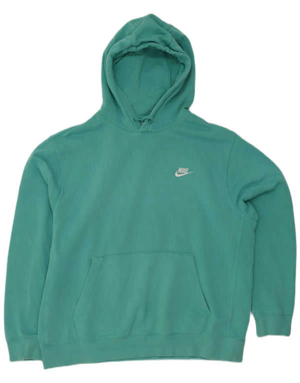 Pulover Nike pentru bărbați, bumbac turcoaz XL