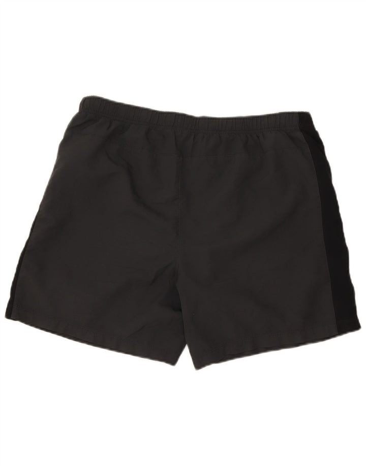 Pantaloni scurți sport Nike Dri Fit pentru bărbați, gri mediu, poliester color bloc