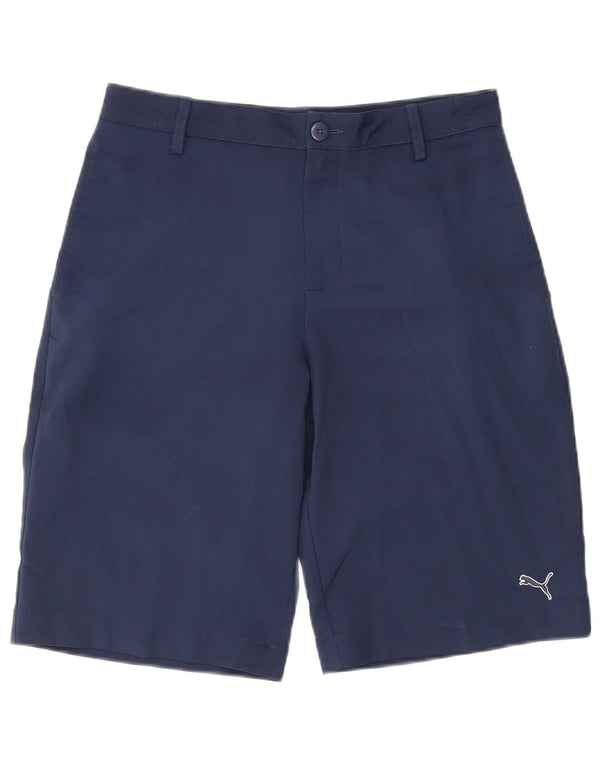 Pantaloni scurti Puma Boys Chino 13-14 Ani W30 Bleumarin Poliester