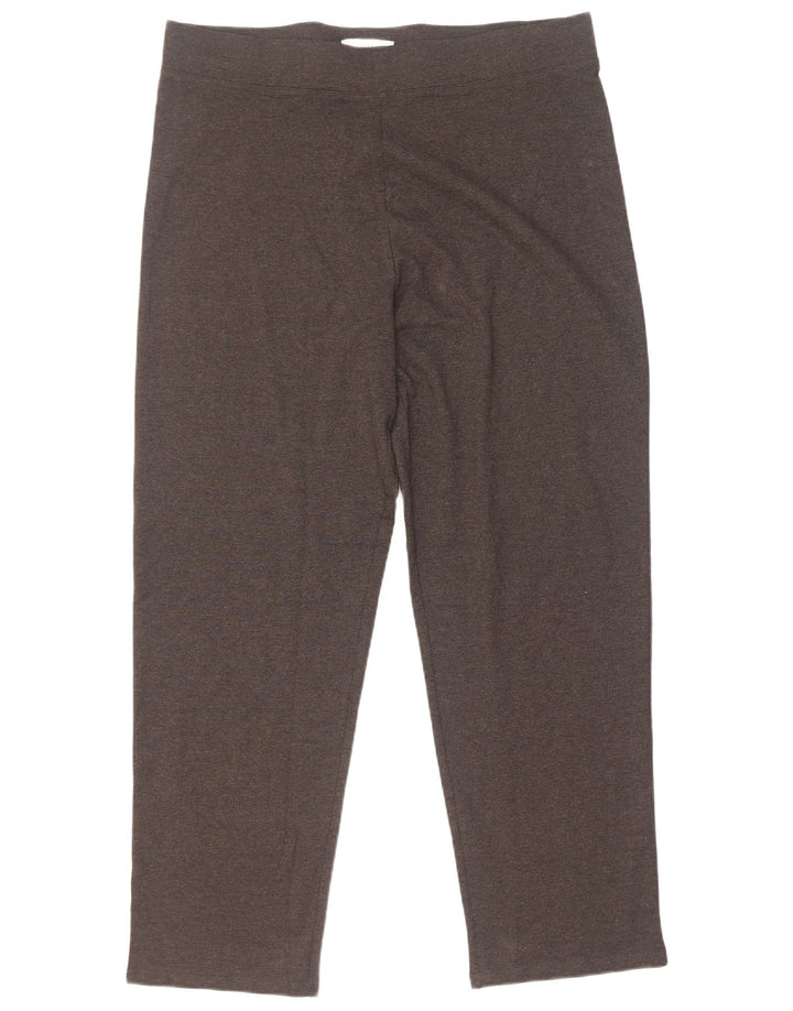 Leggings pentru femei Marks & Spencer UK 18 XL bumbac gri