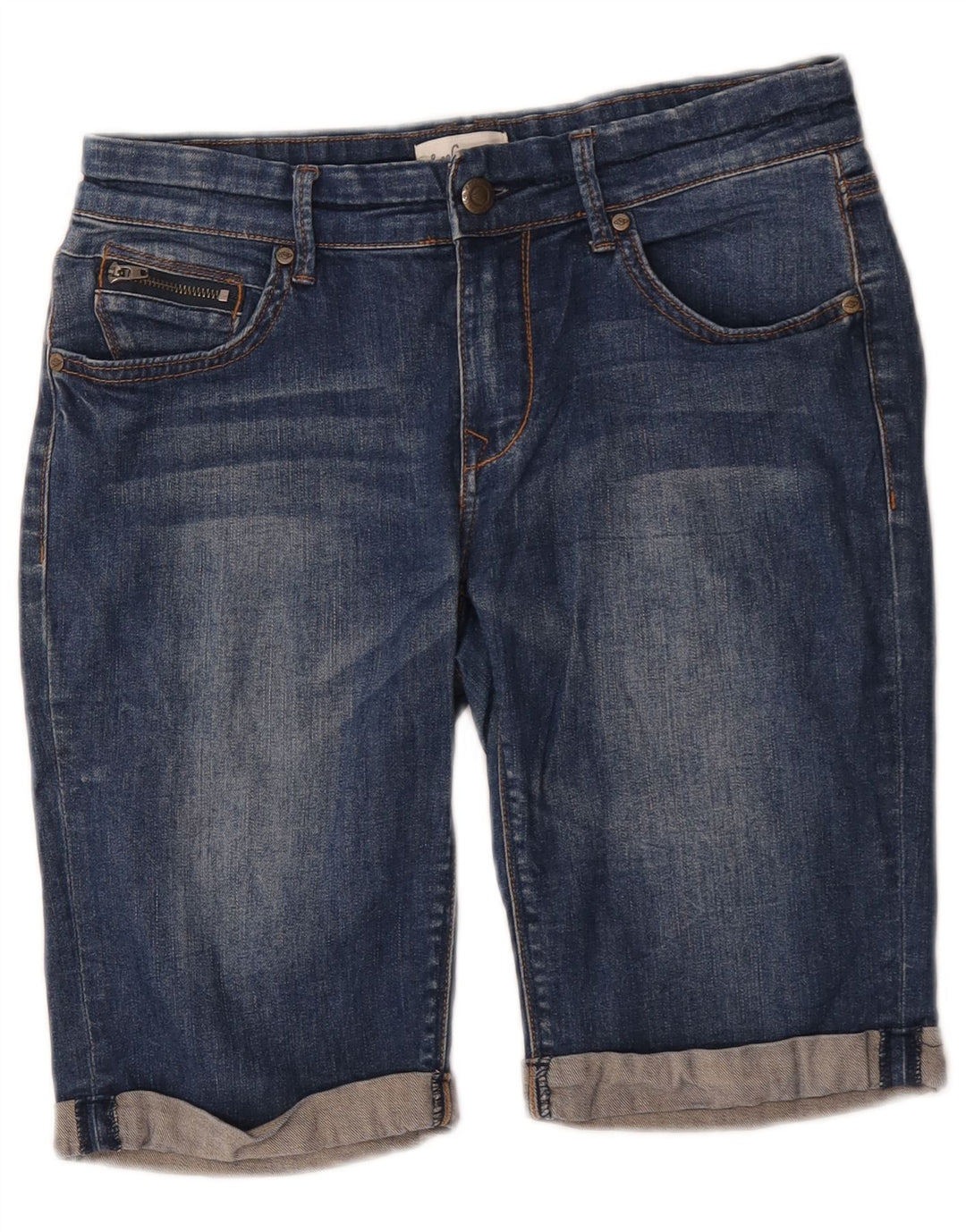 Pantaloni scurți din blugi pentru femei Lee Cooper US 10 Large W30 Blue Bumbac