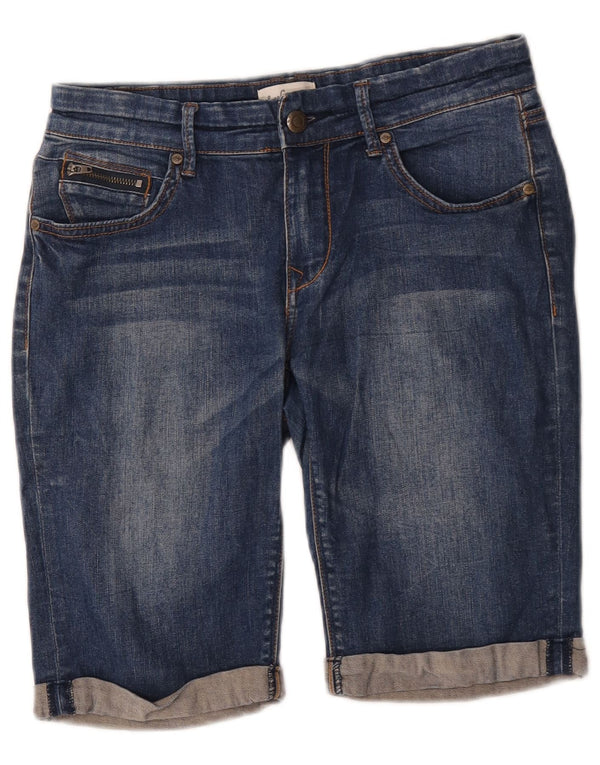 Pantaloni scurți din blugi pentru femei Lee Cooper US 10 Large W30 Blue Bumbac