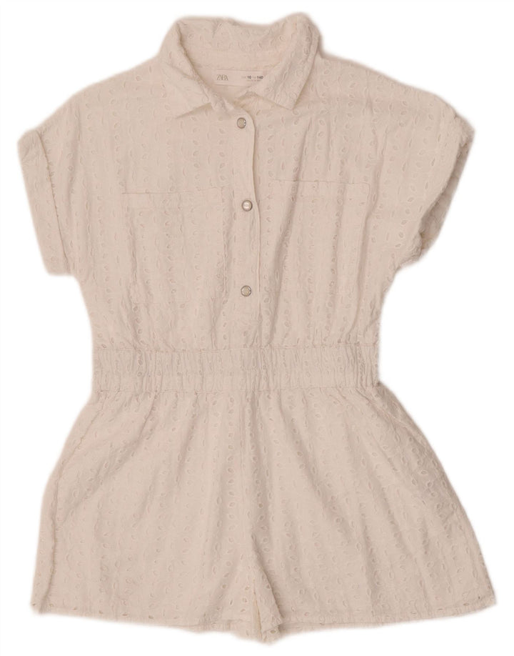 Costum pentru fete Zara 9-10 ani alb
