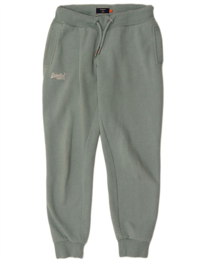 Trening supradimensionat pentru femei Superdry UK 10 Bumbac verde mic