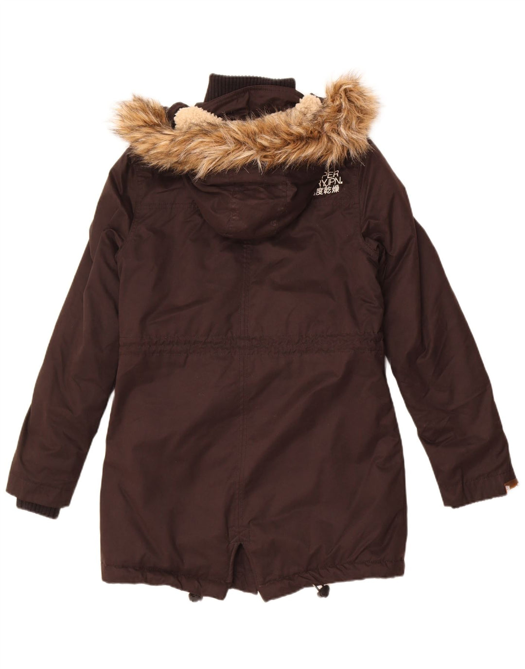 Jachetă Parka cu glugă Superdry pentru femei The windparka UK 14 Medium Black