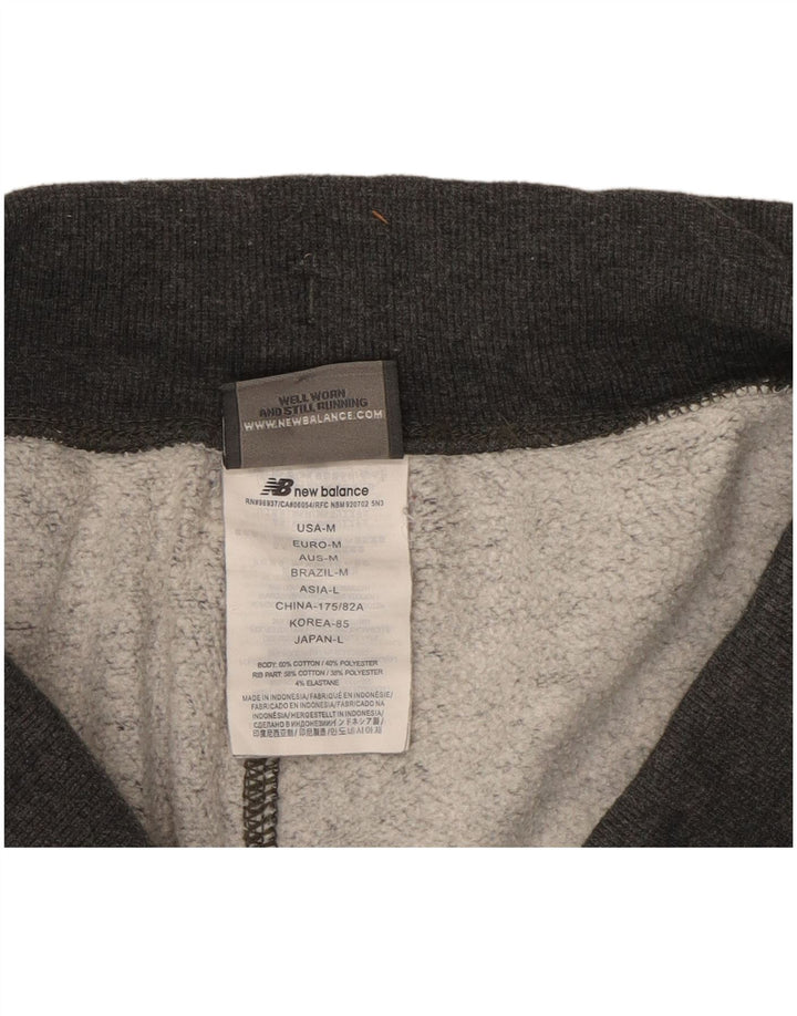 Pantaloni de trening pentru bărbați New Balance Joggeri din bumbac gri mediu