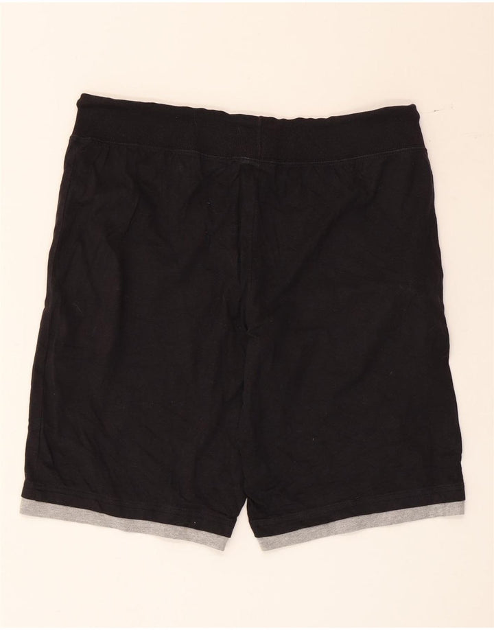 Pantaloni scurți sport Champion pentru bărbați XL, bumbac negru