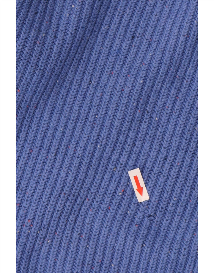 Pulover cardigan supradimensionat pentru femei Marks & Spencer UK 16, mare, albastru, bumbac