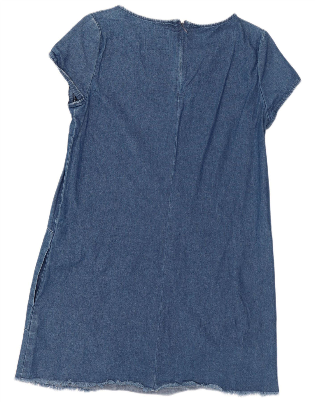 Rochie de denim Trafaluc pentru femei Zara UK 12 Medium Blue