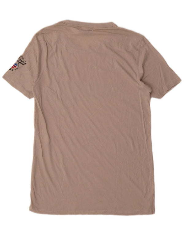 Tricou grafic pentru bărbați Pierre Cardin Top XL bumbac bej