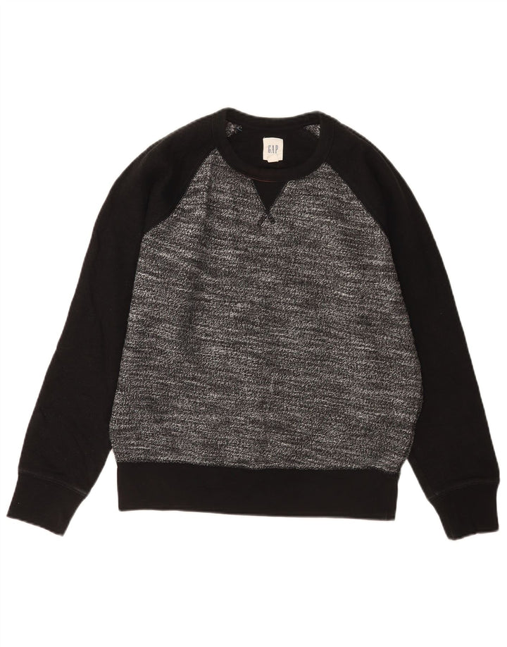 Hanorac pentru bărbați Gap Jumper mic, gri, bumbac color bloc